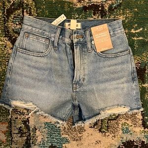 The Perfect Jean Short - Madewell S 24